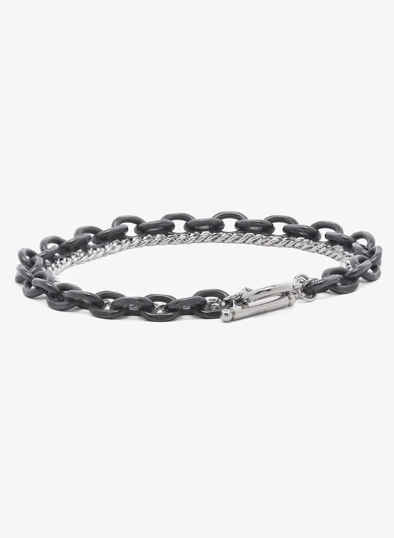 سفنتي فايف Chain Bracelet with Toggle Clasp